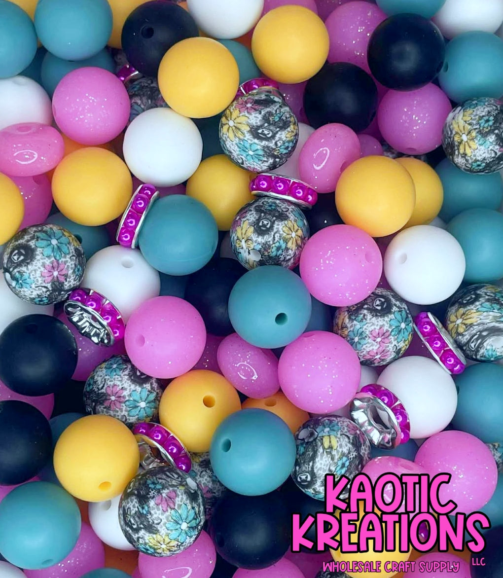 *KAELANN'S KREATION* SILICONE BEAD MIX #12 (28ct)
