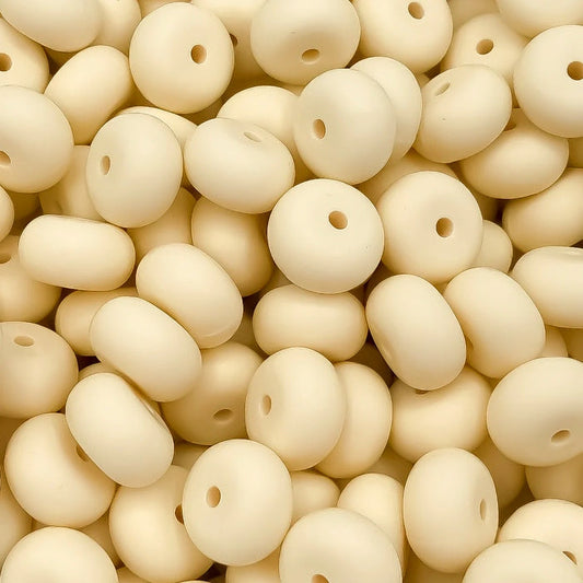 14MM ABACUS BEAD BUTTERMILK #20