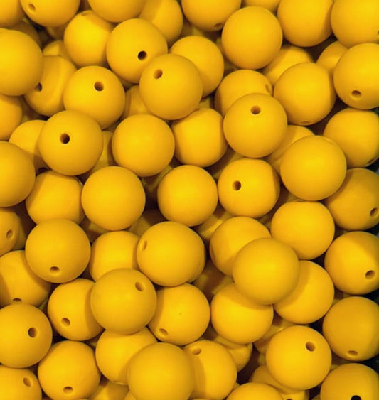 #157 HONEY MUSTARD 15MM SOLID (1ct)