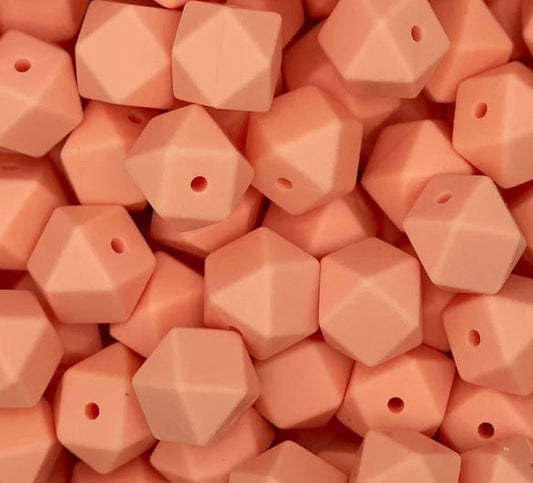 14MM HEXAGON PEACHY #58 (1ct)