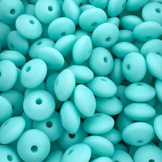 #82 12MM LENTIL SOFT CYAN (1ct)