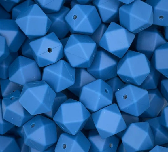 14MM HEXAGON BLUEBERRY #95 (1ct)
