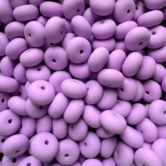 14MM ABACUS BEAD LILAC #98