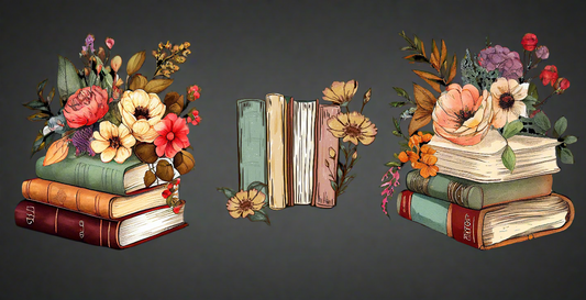 BOOKS AND FLOWERS ~ 20 oz TUMBLER