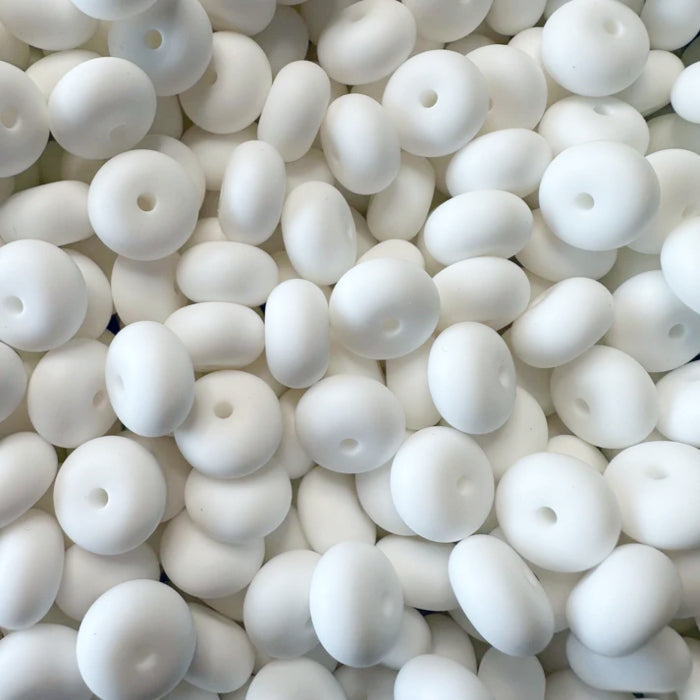 14MM ABACUS BEAD FROSTY #29