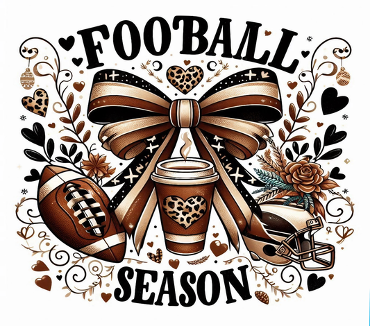 FOOTBALL SEASON ~ 20 oz TUMBLER