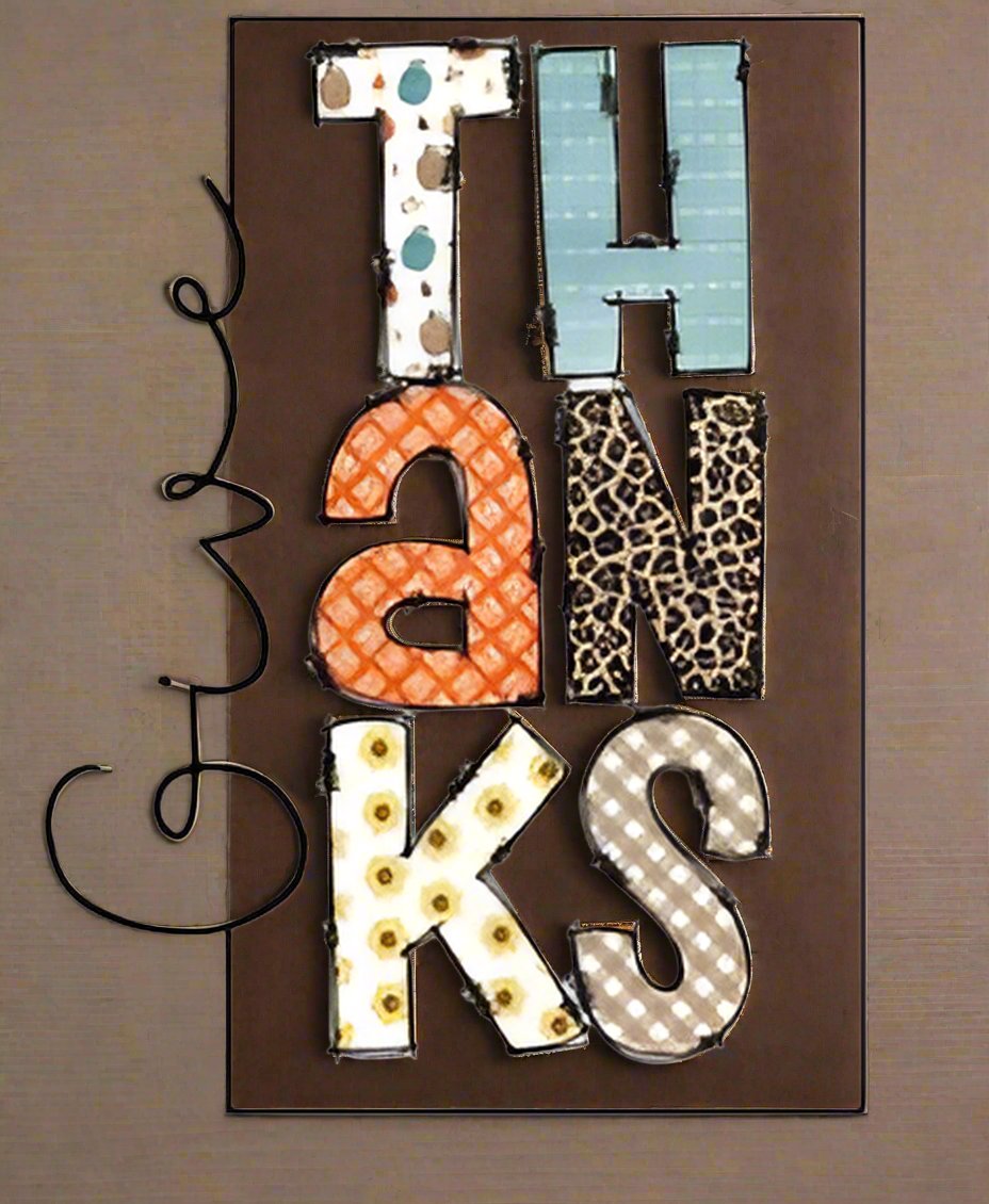 GIVE THANKS ~ 20 oz TUMBLER