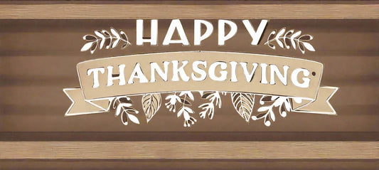 HAPPY THANKSGIVING ~ 20 oz TUMBLER