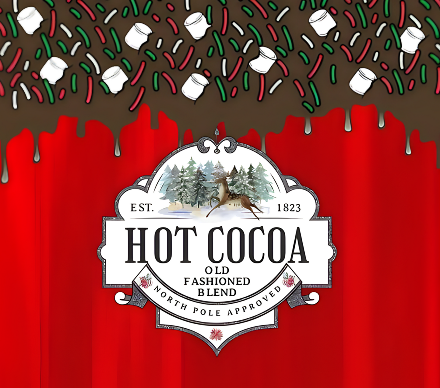 HOT COCOA OLD FASHIONED BLEND ~ 20 oz TUMBLER