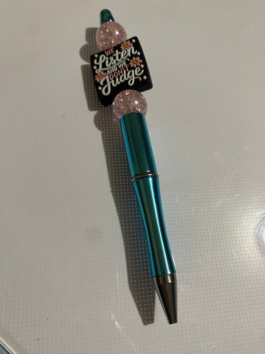 “We Listen and We Don’t Judge” pen - 4