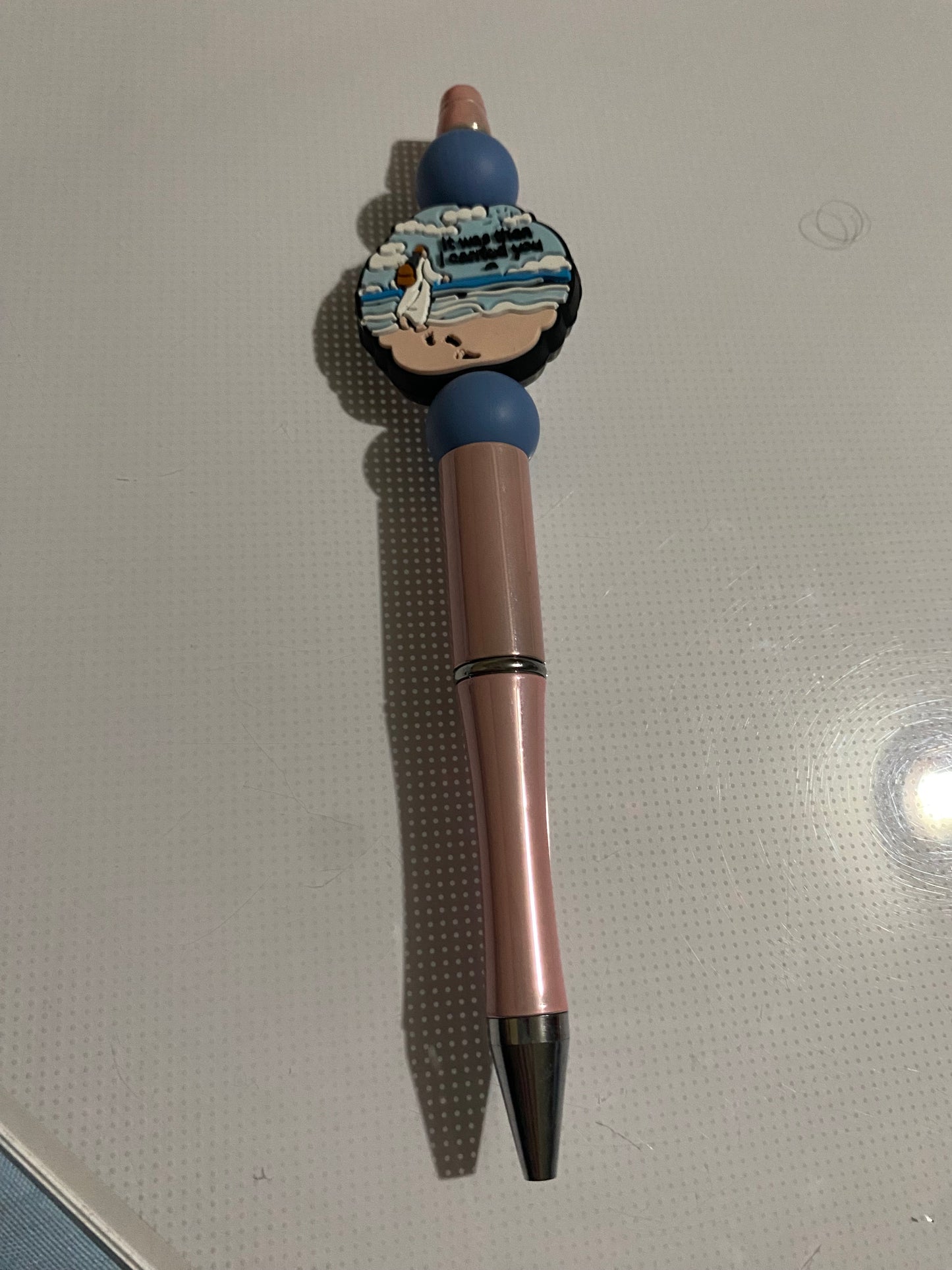 “Footprints in the Sand” (It was then I carried you) pen - 1