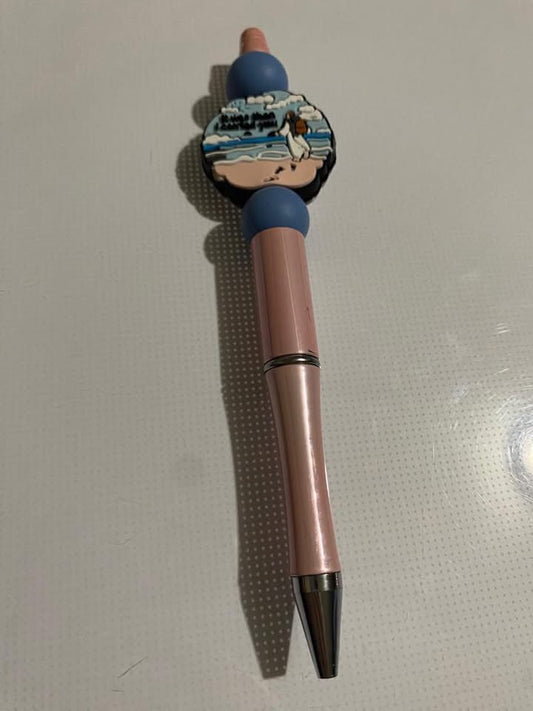 “Footprints in the Sand” (It was then I carried you) pen - 2