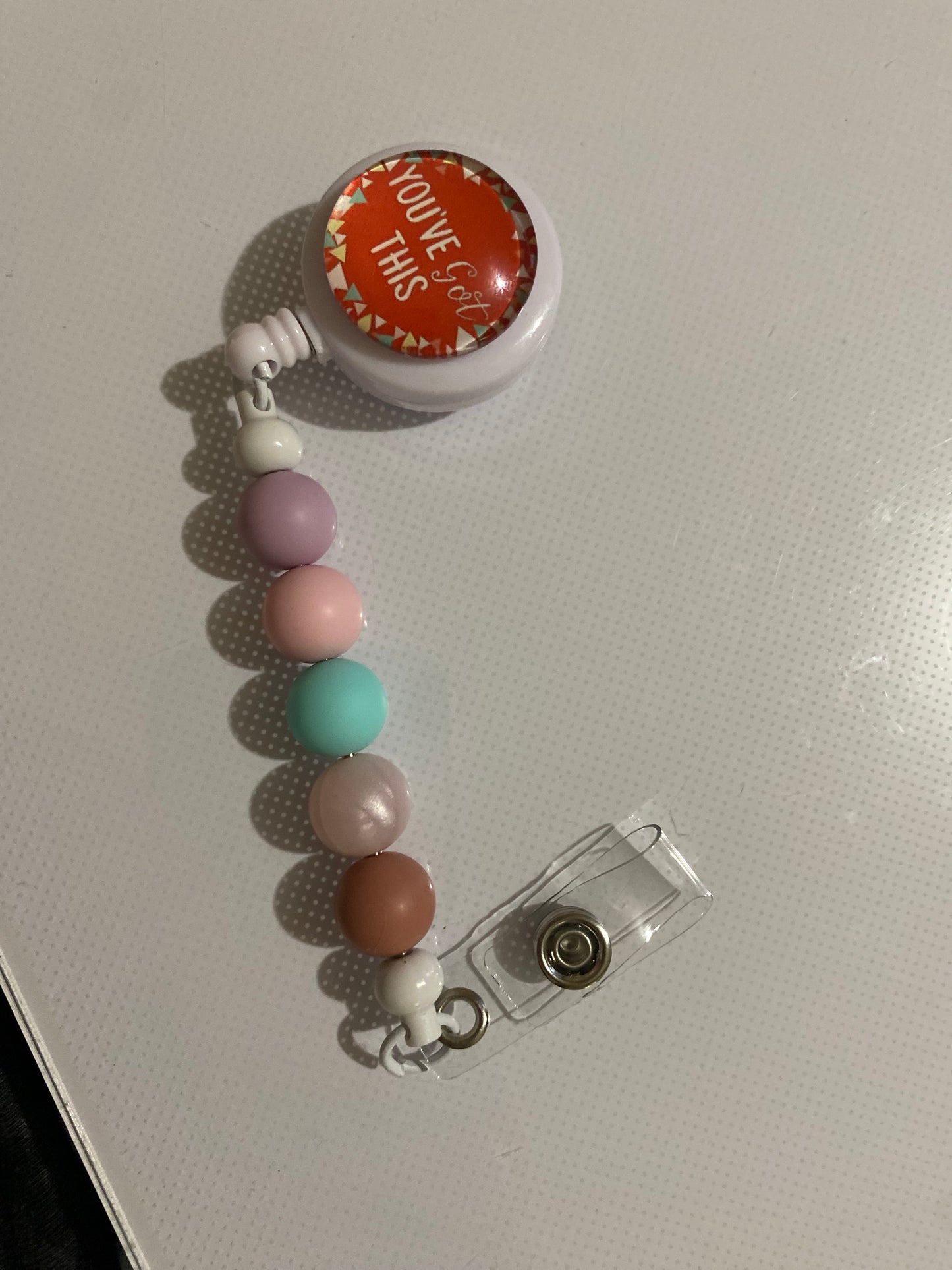 “You’ve Got This” badge reel holder - 1