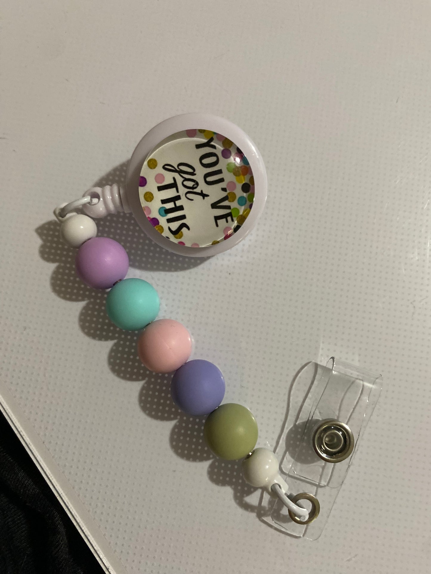 “You’ve Got This” badge reel holder - 2