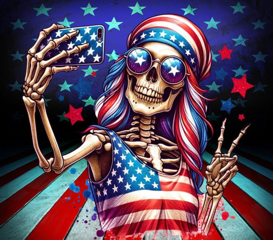 20 oz Tumbler - American Selfie - 2