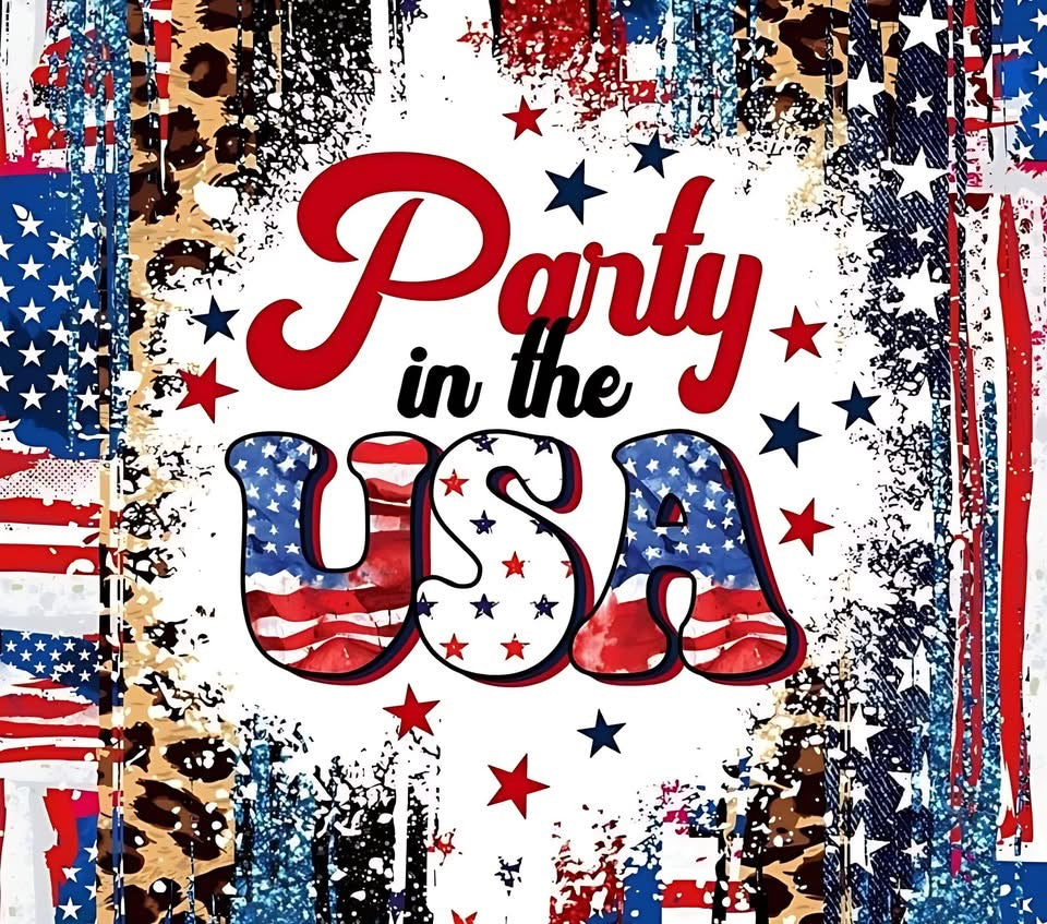20 oz Tumbler - Party in the USA