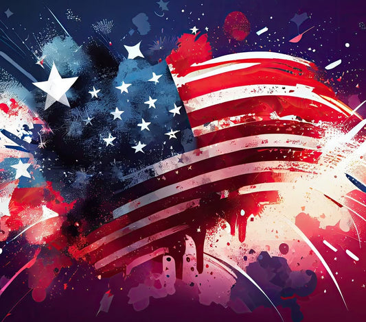 20 oz Tumbler - American Flag - 2