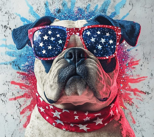 20 oz Tumbler - American Dog - 4