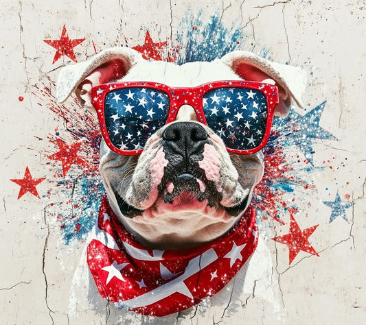 20 oz Tumbler - American Dog - 3