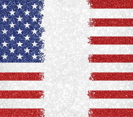 20 oz Tumbler - American Flag Personalized- 1