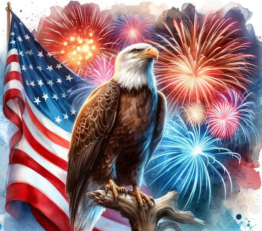 20 oz Tumbler - American Eagle - 3