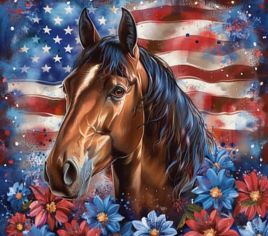 20 oz Tumbler - American Horse - 2