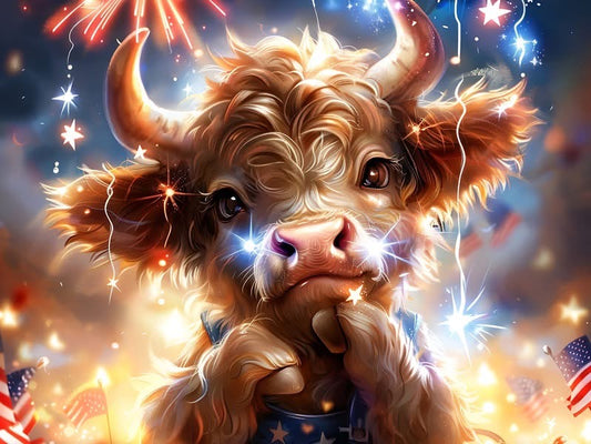 20 oz Tumbler - Highland Cow - 1