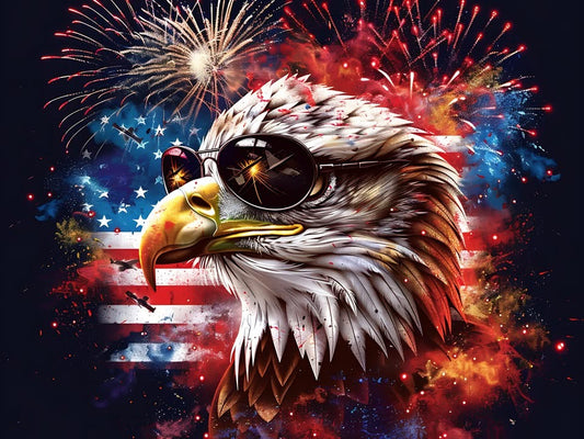 20 oz Tumbler - Cool American Eagle