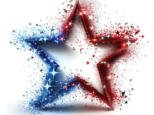 20 oz Tumbler - 3 D Star