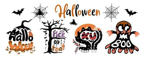 Halloween ~ Glass Can Wrap