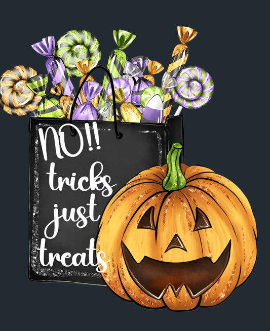 No Tricks Just Treats ~ 20 oz TUMBLERS