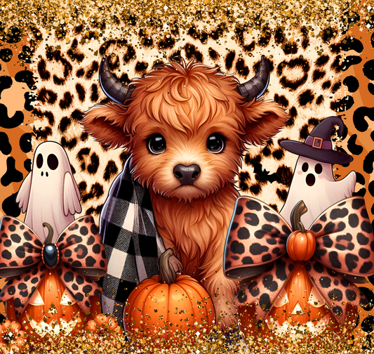Highland Cow Halloween ~ 20 oz TUMBLER