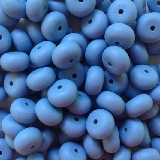 14MM ABACUS BEAD FADED DENIM #96