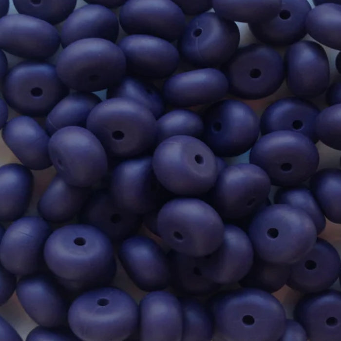 14MM ABACUS BEAD INDIGO #2