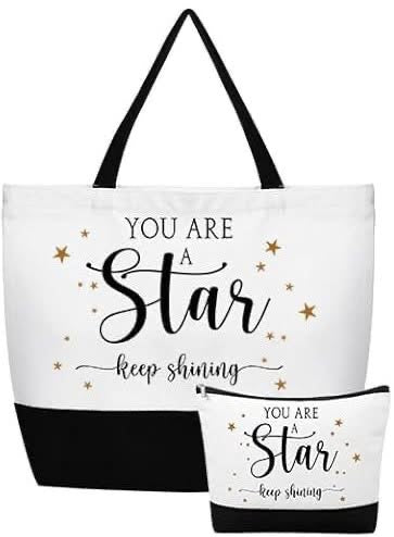 You Are a Star - Tote bag and makeup pouch