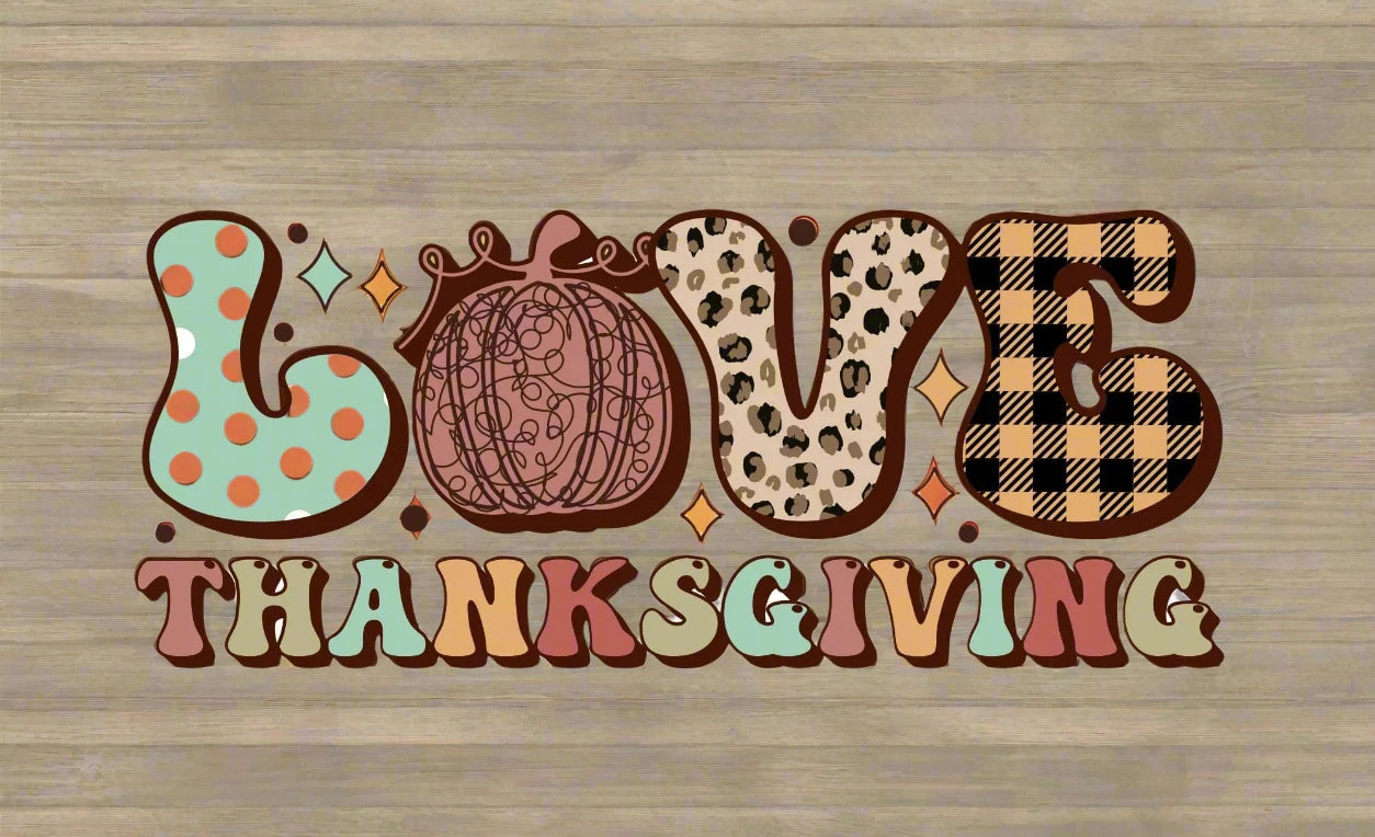 LOVE THANKSGIVING ~ 20 oz TUMBLER