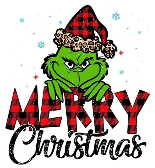 GRINCH MERRY CHRISTMAS ~ 20 oz TUMBLER