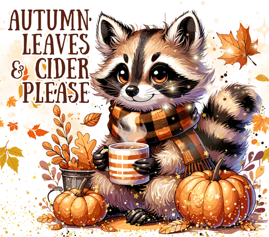 AUTUMN LEAVES & CIDER PLEASE ~ 20 oz TUMBLER