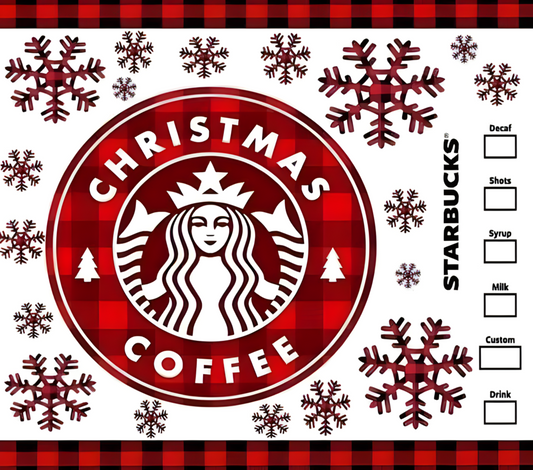 STARBUCKS CHRISTMAS COFFEE ~ 20 oz TUMBLER