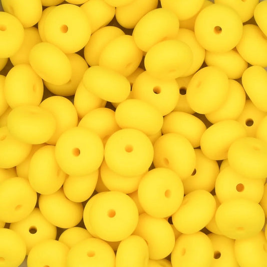 14MM ABACUS BEAD LEMON #17