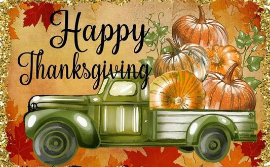 HAPPY THANKSGIVING ~ 20 oz TUMBLER