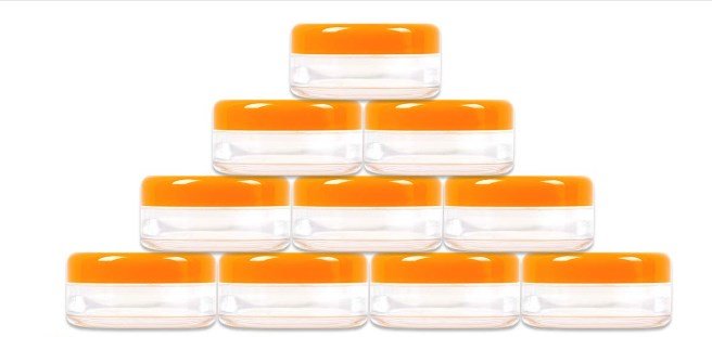 Acrylic Jars for Wax or Drills