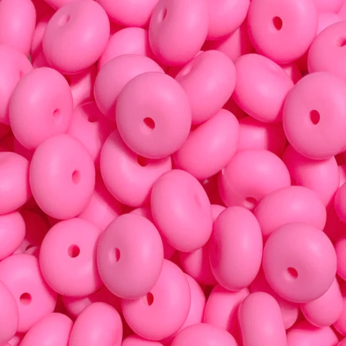 14MM ABACUS BEAD BUBBLEGUM #89