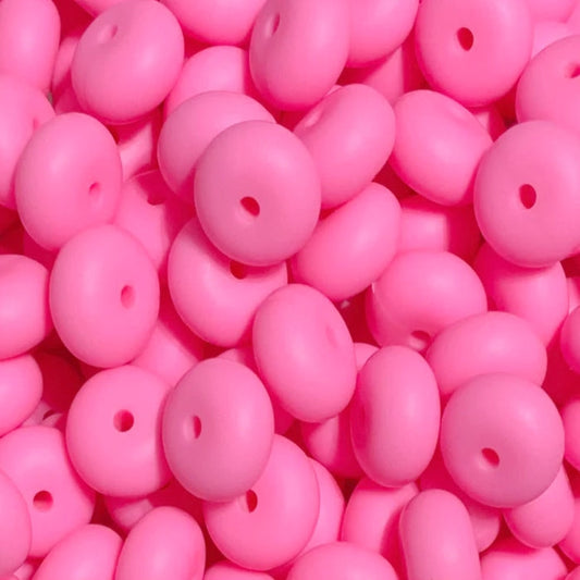 14MM ABACUS BEAD BUBBLEGUM #89