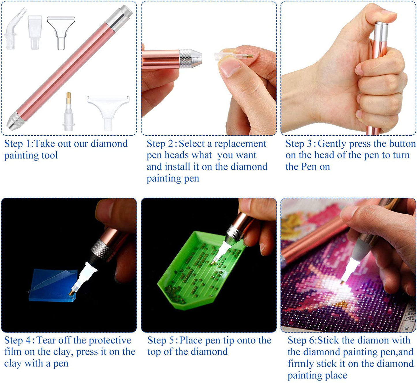 Light up Drill Pen