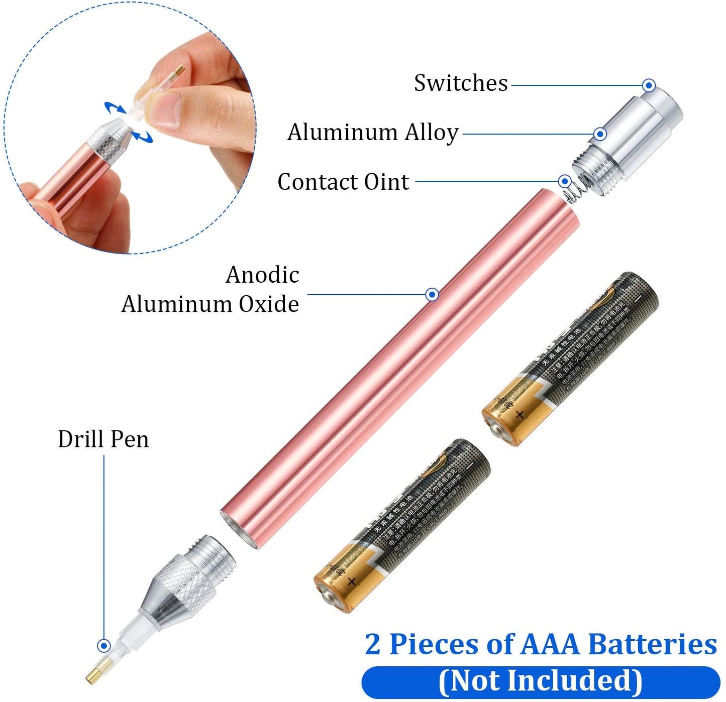 Light up Drill Pen